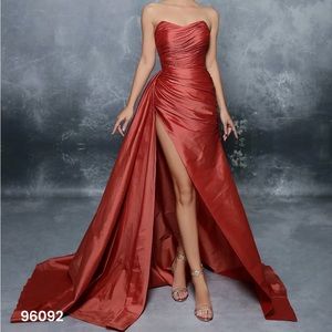 Tarik Ediz Ballgown in Sunset